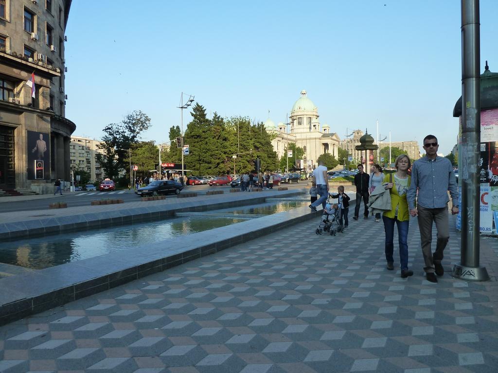 Apartment Parliament Park Bělehrad Exteriér fotografie
