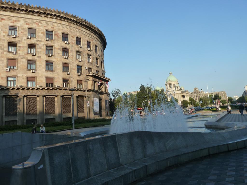 Apartment Parliament Park Bělehrad Exteriér fotografie